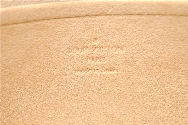 Authentic Louis Vuitton Monogram Pochette Twin GM Shoulder Bag M51852 LV 2955D