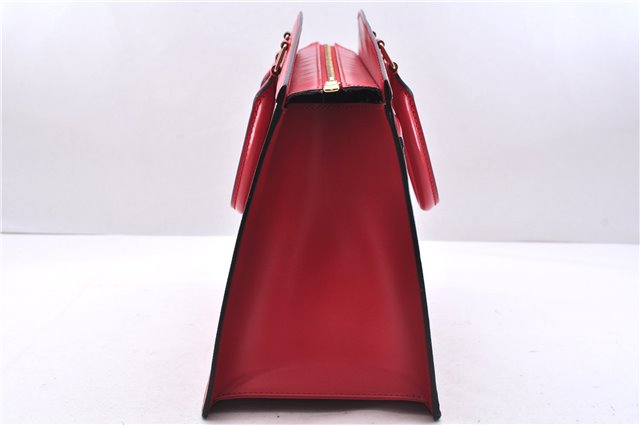 Authentic Louis Vuitton Epi Riviera Hand Bag Red M48187 LV 2955E