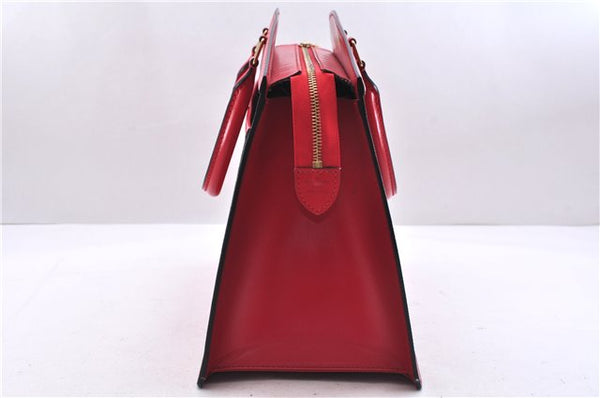 Authentic Louis Vuitton Epi Riviera Hand Bag Red M48187 LV 2955E