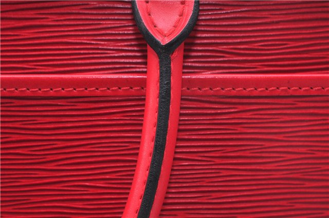 Authentic Louis Vuitton Epi Riviera Hand Bag Red M48187 LV 2955E