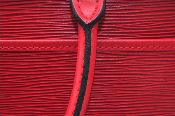Authentic Louis Vuitton Epi Riviera Hand Bag Red M48187 LV 2955E