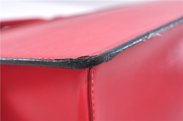 Authentic Louis Vuitton Epi Riviera Hand Bag Red M48187 LV 2955E