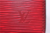 Authentic Louis Vuitton Epi Riviera Hand Bag Red M48187 LV 2955E