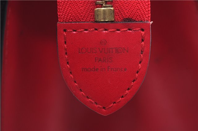 Authentic Louis Vuitton Epi Riviera Hand Bag Red M48187 LV 2955E