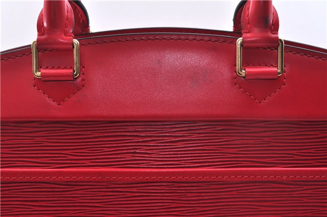 Authentic Louis Vuitton Epi Riviera Hand Bag Red M48187 LV 2955E