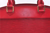 Authentic Louis Vuitton Epi Riviera Hand Bag Red M48187 LV 2955E