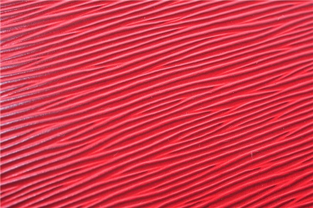 Authentic Louis Vuitton Epi Riviera Hand Bag Red M48187 LV 2955E