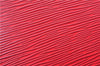Authentic Louis Vuitton Epi Riviera Hand Bag Red M48187 LV 2955E