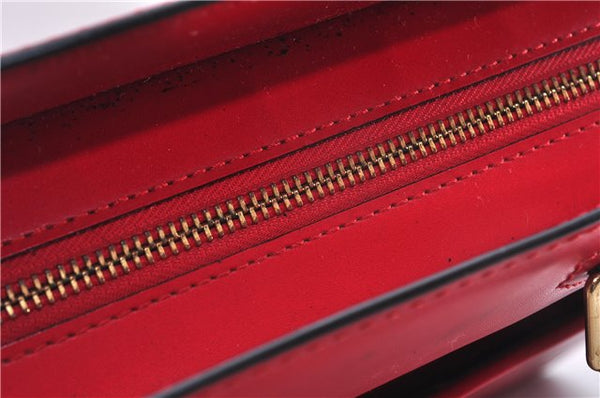 Authentic Louis Vuitton Epi Riviera Hand Bag Red M48187 LV 2955E