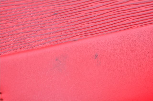 Authentic Louis Vuitton Epi Riviera Hand Bag Red M48187 LV 2955E