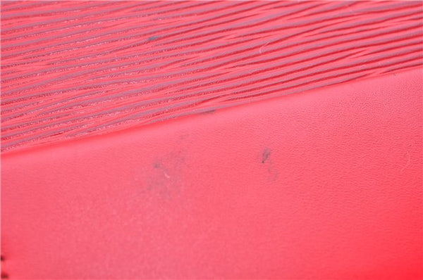 Authentic Louis Vuitton Epi Riviera Hand Bag Red M48187 LV 2955E