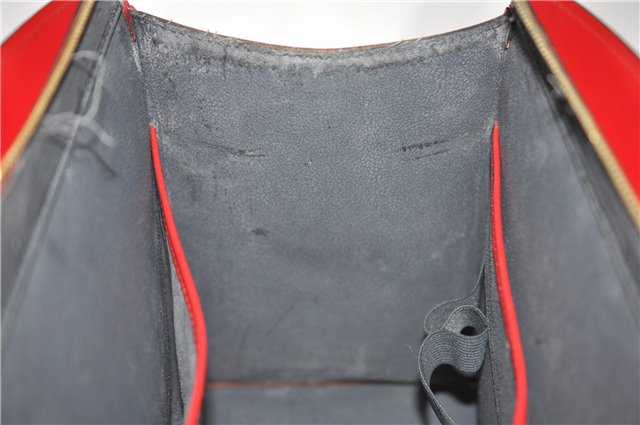 Authentic Louis Vuitton Epi Riviera Hand Bag Red M48187 LV 2955E