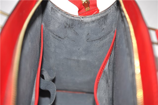 Authentic Louis Vuitton Epi Riviera Hand Bag Red M48187 LV 2955E