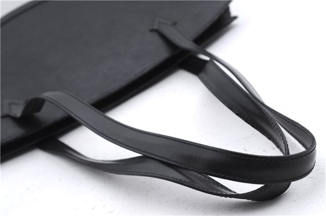 Authentic Louis Vuitton Epi Saint Jacques Poignet Long Shoulder Bag Black 2956E