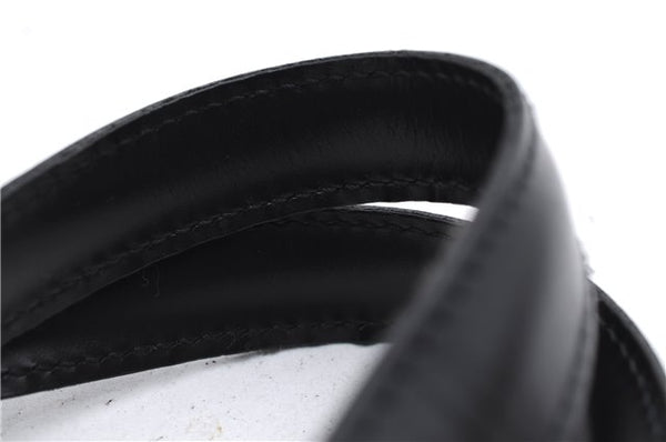 Authentic Louis Vuitton Epi Saint Jacques Poignet Long Shoulder Bag Black 2956E