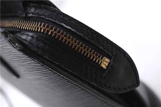 Authentic Louis Vuitton Epi Saint Jacques Poignet Long Shoulder Bag Black 2956E