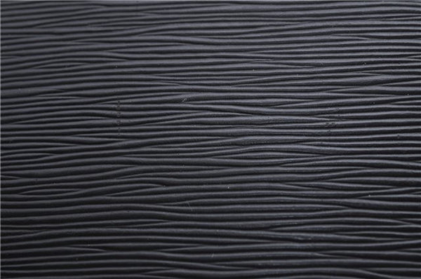 Authentic Louis Vuitton Epi Saint Jacques Poignet Long Shoulder Bag Black 2956E