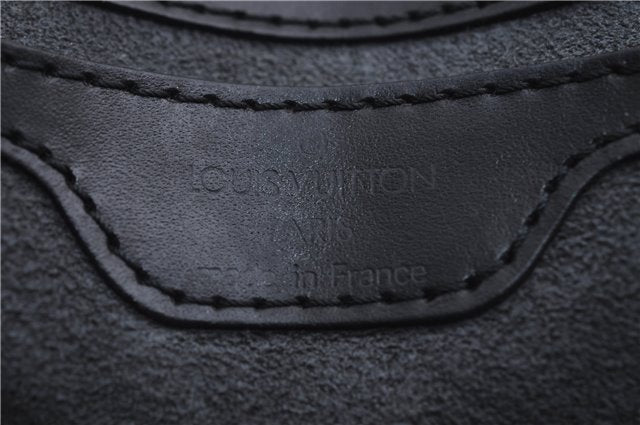 Authentic Louis Vuitton Epi Saint Jacques Poignet Long Shoulder Bag Black 2956E