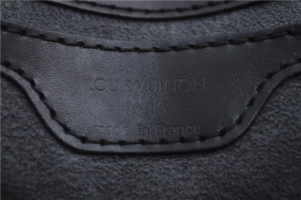 Authentic Louis Vuitton Epi Saint Jacques Poignet Long Shoulder Bag Black 2956E