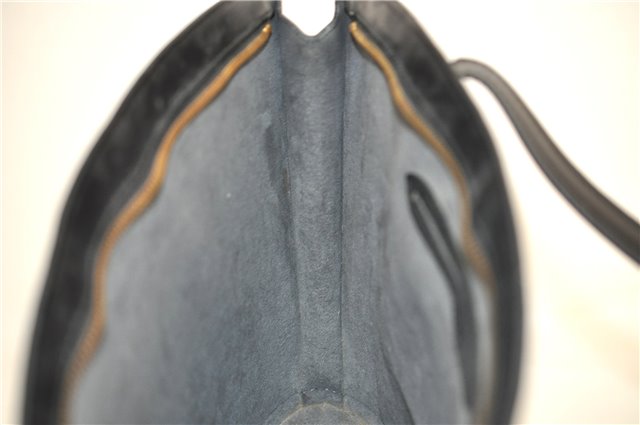 Authentic Louis Vuitton Epi Saint Jacques Poignet Long Shoulder Bag Black 2956E