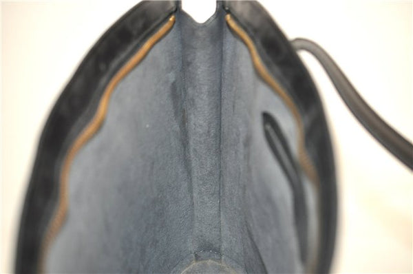 Authentic Louis Vuitton Epi Saint Jacques Poignet Long Shoulder Bag Black 2956E