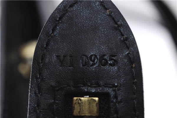 Authentic Louis Vuitton Epi Saint Jacques Poignet Long Shoulder Bag Black 2956E