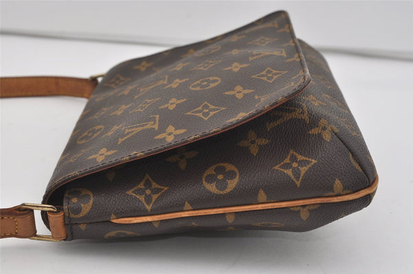 Authentic Louis Vuitton Monogram Musette Tango Shoulder Bag M51257 LV 2956I
