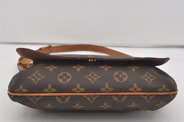 Authentic Louis Vuitton Monogram Musette Tango Shoulder Bag M51257 LV 2956I