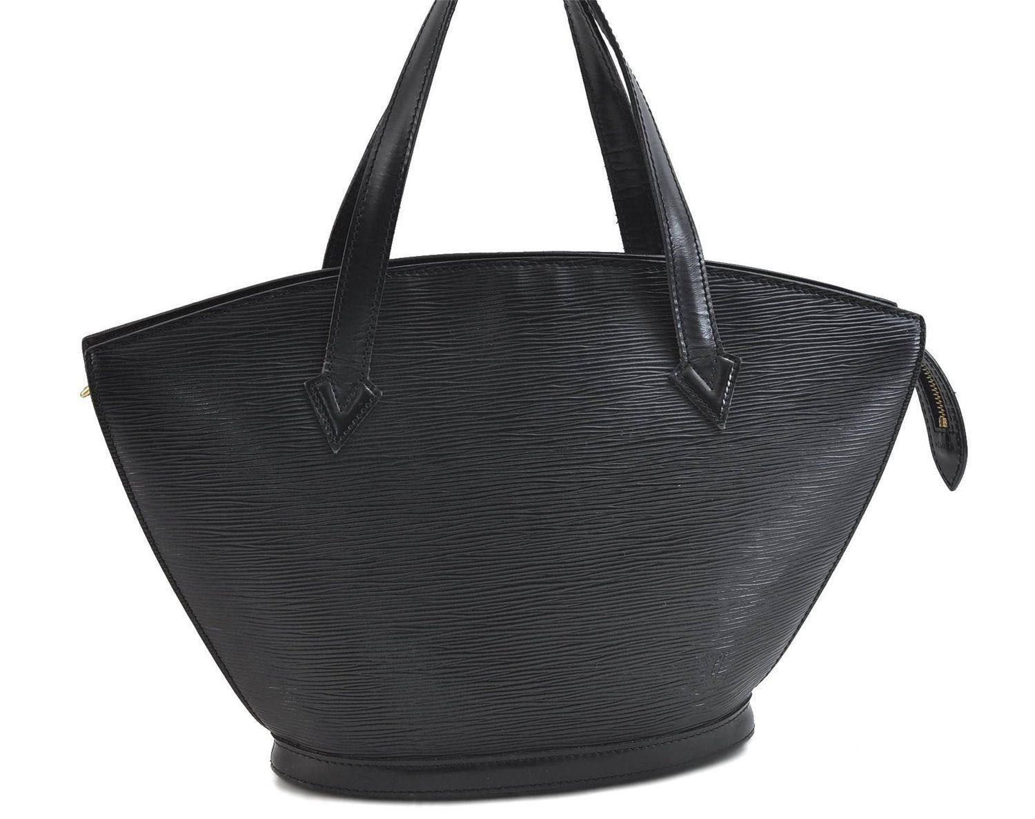 Authentic Louis Vuitton Epi Saint Jacques Hand Bag Black M52272 LV 2957D