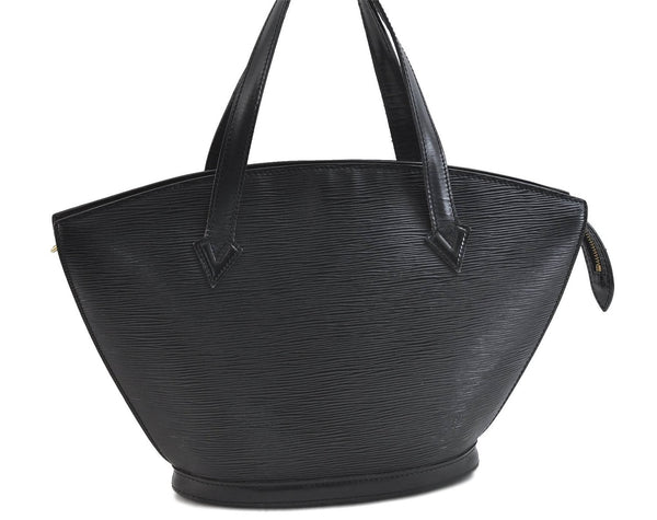 Authentic Louis Vuitton Epi Saint Jacques Hand Bag Black M52272 LV 2957D