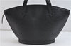 Authentic Louis Vuitton Epi Saint Jacques Hand Bag Black M52272 LV 2957D
