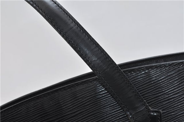 Authentic Louis Vuitton Epi Saint Jacques Hand Bag Black M52272 LV 2957D