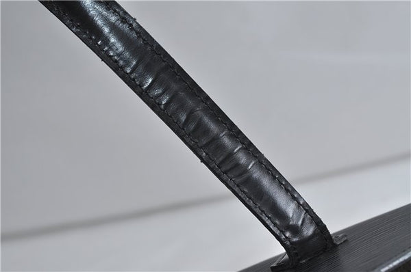 Authentic Louis Vuitton Epi Saint Jacques Hand Bag Black M52272 LV 2957D