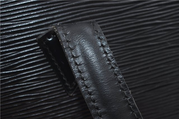 Authentic Louis Vuitton Epi Saint Jacques Hand Bag Black M52272 LV 2957D