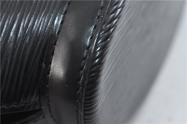 Authentic Louis Vuitton Epi Saint Jacques Hand Bag Black M52272 LV 2957D