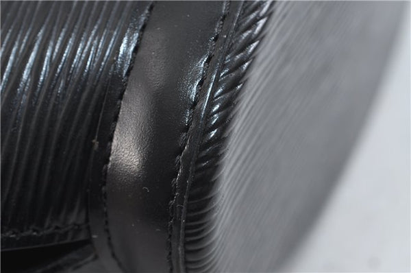 Authentic Louis Vuitton Epi Saint Jacques Hand Bag Black M52272 LV 2957D