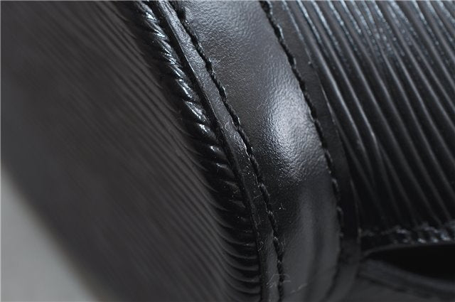 Authentic Louis Vuitton Epi Saint Jacques Hand Bag Black M52272 LV 2957D