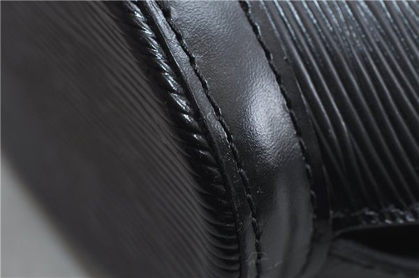 Authentic Louis Vuitton Epi Saint Jacques Hand Bag Black M52272 LV 2957D