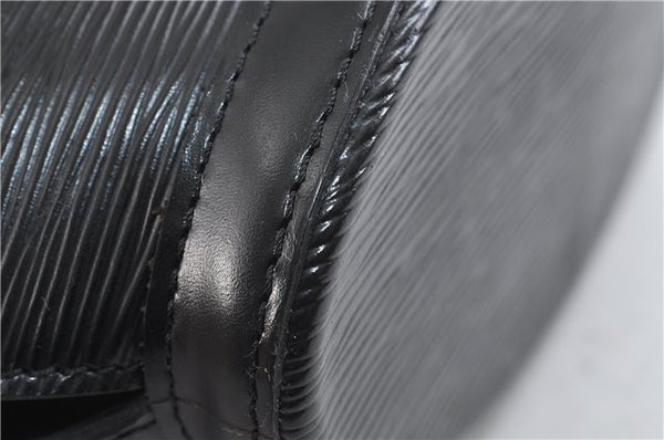 Authentic Louis Vuitton Epi Saint Jacques Hand Bag Black M52272 LV 2957D