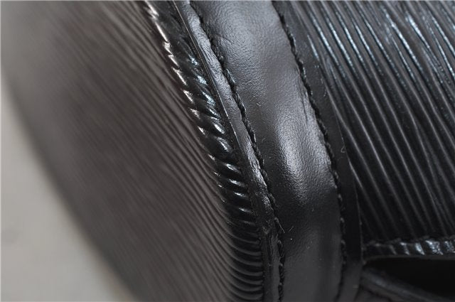 Authentic Louis Vuitton Epi Saint Jacques Hand Bag Black M52272 LV 2957D