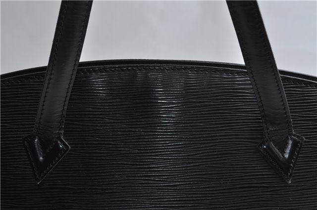 Authentic Louis Vuitton Epi Saint Jacques Hand Bag Black M52272 LV 2957D