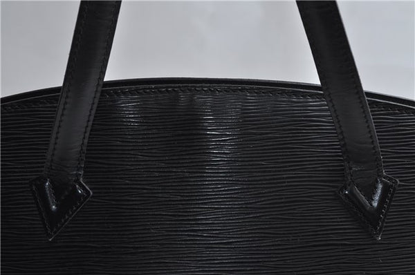 Authentic Louis Vuitton Epi Saint Jacques Hand Bag Black M52272 LV 2957D