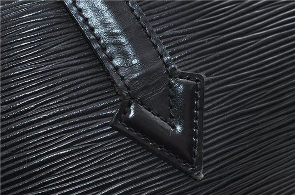 Authentic Louis Vuitton Epi Saint Jacques Hand Bag Black M52272 LV 2957D