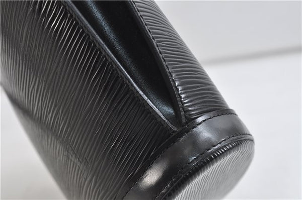 Authentic Louis Vuitton Epi Saint Jacques Hand Bag Black M52272 LV 2957D