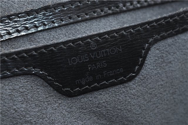 Authentic Louis Vuitton Epi Saint Jacques Hand Bag Black M52272 LV 2957D