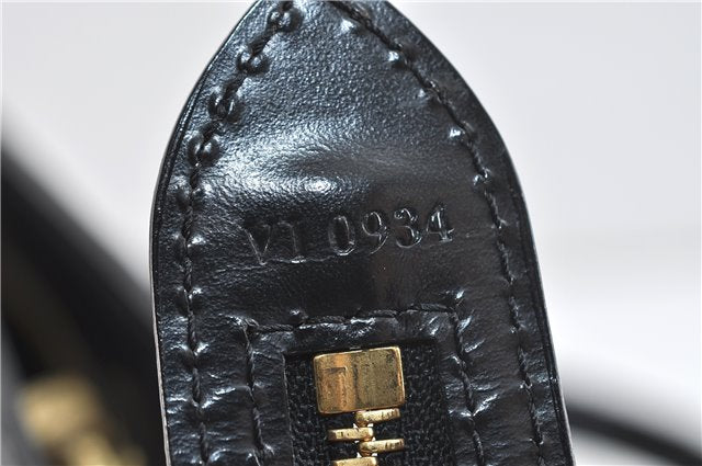 Authentic Louis Vuitton Epi Saint Jacques Hand Bag Black M52272 LV 2957D