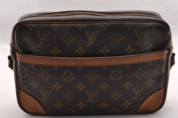 Authentic Louis Vuitton Monogram Trocadero 27 Shoulder Bag M51274 Junk 2957I