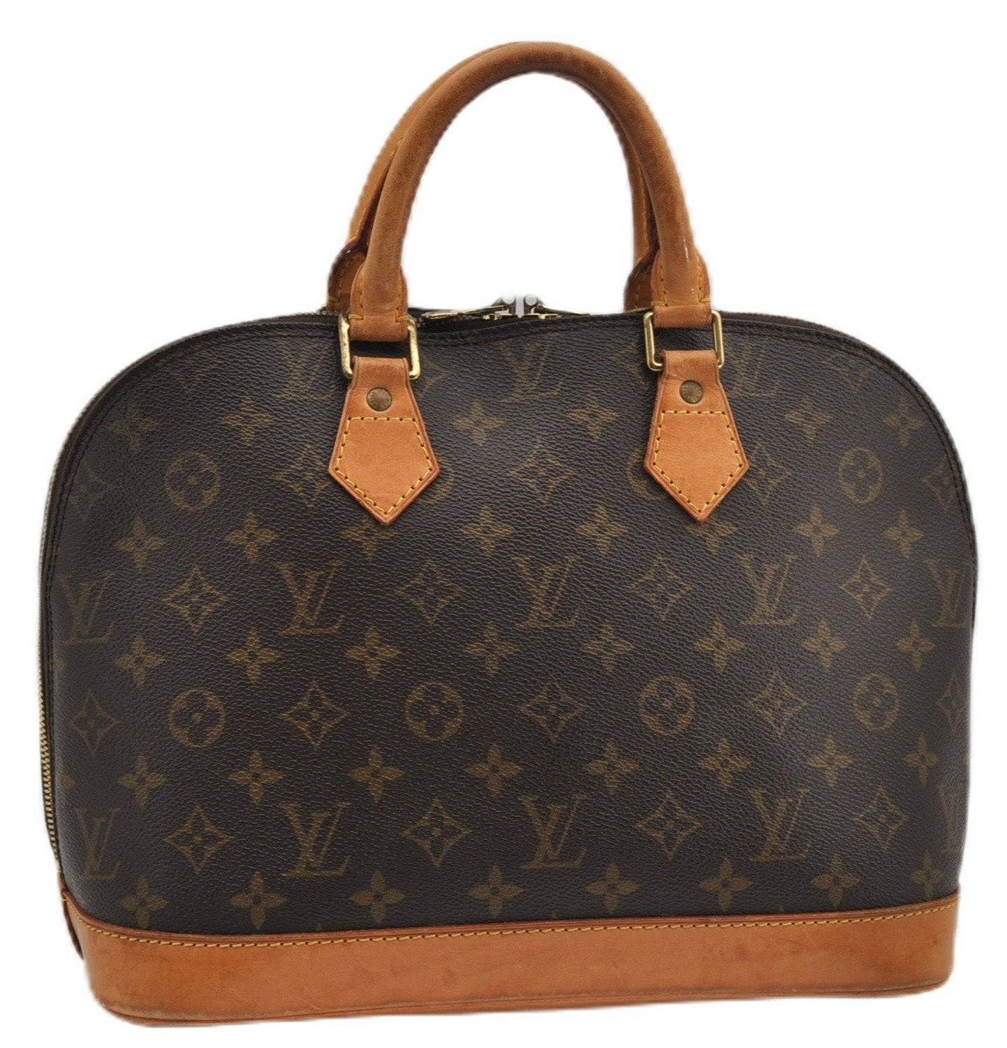 Authentic Louis Vuitton Monogram Alma Hand Bag Purse M51130 LV 2958F