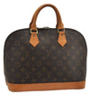 Authentic Louis Vuitton Monogram Alma Hand Bag Purse M51130 LV 2958F