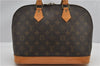 Authentic Louis Vuitton Monogram Alma Hand Bag Purse M51130 LV 2958F